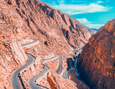 Hike the Atlas Mountains and enjoy the views